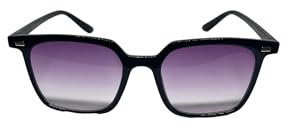 VINTANGE SUNGLASSES OCCHIALI DA SOLE QUADRATO MODELLO COBAIN CIRO DI MARZIO GOMORRA UV400 CE (VIOLA)