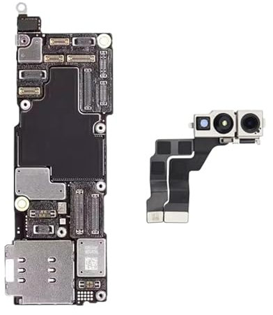 High-Tech Place Carte mère Originale débloquée pour iPhone 14 Pro, 128 go, Simple SIM, E-SIM, Version américaine, avec Face ID