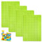 UOCAI 4 placas de construcción grandes compatibles con placa Duplo de 25,5 x 19 cm Legoplatten Legoplattenset Legoplatte base placa base placa base placa base bloques de sujeción placas mate verde