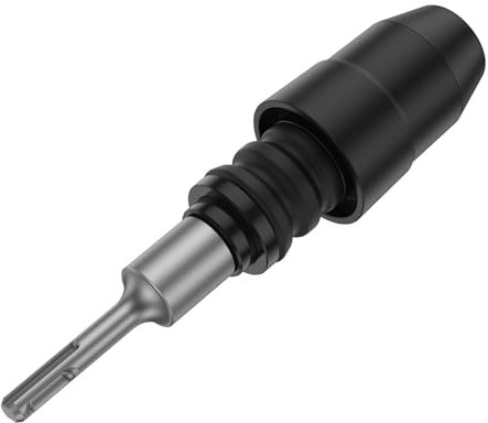 SDS Plus to SDS Max Adapter 21cm Rotary Hammer Drill Chuck Adapter Alloy Steel Drill Quick Change Converter SDS-Plus Shank for Building Construction Road Maintenance