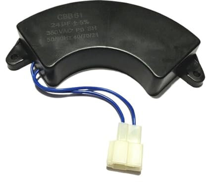 BGFIVKAD 1 pz. 3KW 24UF CONDENSATORE Senza SPAZZOLE CBB61 350VAC CONDENSATORE GENERATORE Diesel 5KW 50HZ 60HZ(24UF 450VAC)
