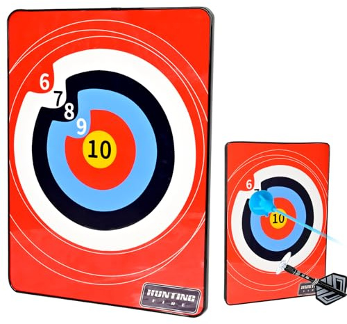 FENJANER Archery 16'' Arrow Target - Suction Targets for Bow and Arrow Set, Shooting Hunting Training Hard Target, for Indoor Outdoor Archery Shooting Play Sport Gift, Adult Training Equipment