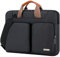 Lacdo 360° Protection 15.6 Pouce Housse Ordinateur Portable pour 15.6 Pouce ASUS Vivobook/TUF, HP Pavilion 15, Lenovo IdeaPad 15 / Legion 5, Acer Aspire 3 5 7 Chromebook Imperméable Antichoc, Noir