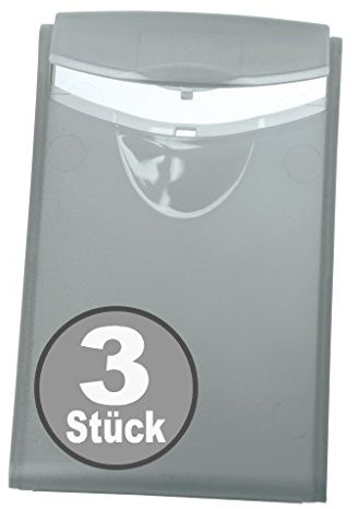 HAN Visitenkarten-Etui COGNITO, für 20 Visitenkarten (3, transluzent-grau)