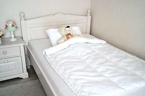TM Maxx Sommer Decke Bett Bettdecke Babydecke Leichtes Baby Kinderbett Motiv Wellen 100x135 cm mit Öko-Tex Standard 100 - nur Decke! Es ist kein Set! Nachhaltiges Produkt.