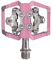 Xpedo Pedal Baldwin 9/16Zoll MTB Pedale pink ca. 332g + SCHLAUCHFLICKEN