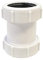gerader Rohrverbinder, 40 mm, PVC-Rohrverbinder, Kompressionsverbinder, Kupplung, passend für 1,27 cm Badewannen-Ablaufrohrverbinder (1 Stück)