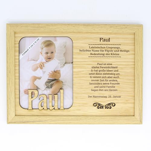 power gift PAUL - Bilderrahmen Holz, Deko Bilder mit Rahmen, Fotorahmen stehend und hängend - Für dein Zuhause Picture Frame. Dekoration Wohnzimmer. Fotografie, Foto, Bild, Porträt.