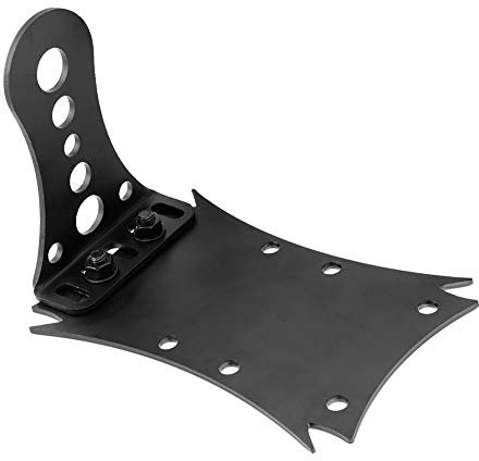 Cuque Verrückter Seitliche Halterung, Halterungslizenz Motorrad-Nummernschildhalter Platte Tag Tag Motorrad-Nummernschildhalterung für Motorrad für den Menschen