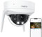 Reolink 8MP WLAN Überwachungskamera Aussen, 2,4/5 GHz WiFi IP Kamera Outdoor mit Personen-/Fahrzeugerkennung, 5X Optischem Zoom, 30m Nachtsicht, IK10 Vandalensicher, Zeitraffer, Ohne PT, RLC-843WA