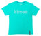 KIMOA Streaky Eco Riffe T-Shirt, Himmelblau, XL-XXL