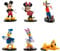 dekora - Set de 6 Figuras Clásicas Disney | Mickey, Minnie, Pluto, Donald, Daisy y Goofy | Decoración de Tartas y Cupcakes | Apto para Contacto Alimentario | Figuras de PVC para Fiestas y Regalos
