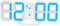 HOMSFOU LED Uhr Wanduhr Digitale Desktop Uhr LED Digitale Wanduhr Digitale Uhren LED Wanduhr Digitaler Wecker Digitale Wanduhren Zeit Uhr Student Taschenuhr Anzahl