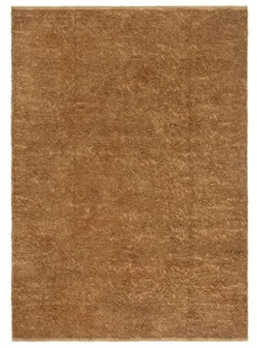 INLIFE Schlingenteppich Handgefertigt 180x250 cm Jute und Baumwolle,8.4kg,345000