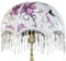 Paralume Vintage Paralume Vittoriano con Frange con nappelle a Cupola smerlati di Sostituzione di Paralume antichi per lampade da Pavimento E27 lampade da Tavolo 7.87x7.48