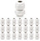 22 Pcs Cable Glands, Adjustable Cable Glands, Cable Gland M20, Cable Conduit Waterproof Connectors Set, Plastic Nylon Cable Connectors Gland, IP68 Waterproof Adjustable Cable Connectors.