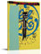 GAJUYL Jean-Michel Basquiat Poster, Graffiti-Kunst-Serie, Poster, Straßenkunst, ohne Titel, Leinwanddruck, dekoratives Gemälde (9206), Rahmen, 40 x 60 cm