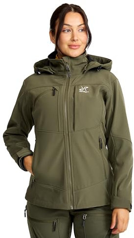 RevolutionRace Hiball Softshell Jacket für Damen, Outdoor Jacke für Wandern, Grape Leaf, S