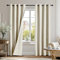 Deconovo Double-sided Microfiber Fabric Total Blackout Curtains Super Soft Thermal Insulated Noise Reducing Curtains for Bedroom Light Beige W52 x L108 inch, 2 Panels