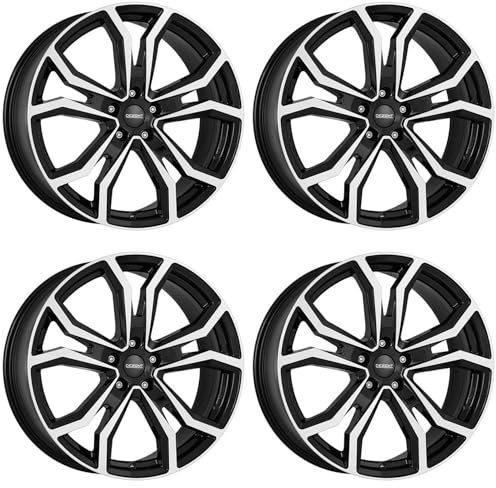 4x Dezent Felgen Alufelgen TV dark 9.0Jx19 ET50 5x112 kompatibel mit Mercedes Benz GLE GLE GLS