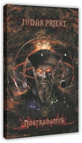 acalur Poster sur toile Judas Priest Nostradamus - Décoration murale pour salon, chambre à coucher - 20 x 30 cm