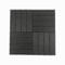 Panana 30 Packs Composite Decking Tiles, Plastic Decking Boards, Interlocking Flooring Tiles Indoor Outdoor Garden Patio Squares, 30 x 30cm Anthracite