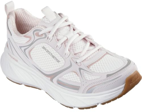 Skechers Edgeride Silver Eclipse Trainers Pink UK 6 PinkUK 6Pink Trainers (95672) Women's/Ladies