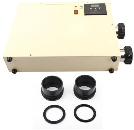 Pompe à chaleur for piscines hors sol et creusées 11kW, thermostat numérique intelligent et étanche avec contrôleur tactile for baignoire et spa Avec une efficacité de chauffage élevée(7.5KW 380)