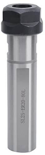 Drehmaschine Verlängerungsstange Teleskopstange gerader Schaft Werkzeughalter für Fräsmaschine SL25-ER20-80L