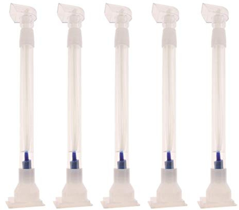 5pcs Aquarium Under Gravel Filter System with Hose Pipes for Freshwater and Saltwater Fish Tanks