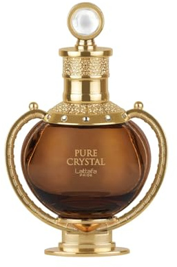 Lattafa Pride Pure Crystal Perfume Unisex 100ml - Perfume de lujo | Afrutado, picante y amaderado