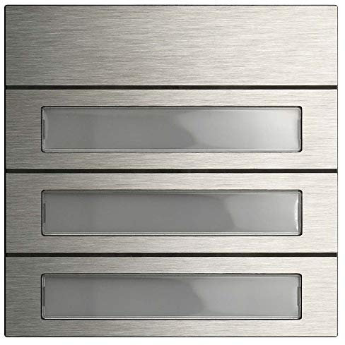 Ruftastenmodul 3f System 106 Edelstahl GIRA 5533920