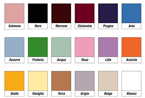 IlGruppone Telo ARREDO Copri Tutto Lenzuolo sopra Super Maxi Matrimoniale 270 X 300 CM Scegli tra 18 Colori Puro Cotone Lenzuola - 270x300 Ciclamino