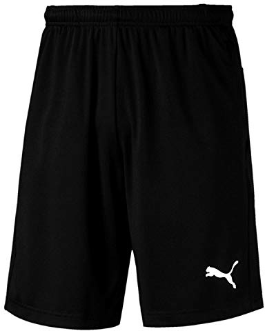 PUMA Herren Training Shorts, Puma Black/Puma White, L