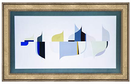 Customized Bezel Compatible for Samsung The Frame TV (Everest Light Gold, 55 inch)