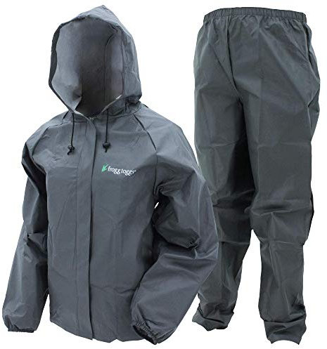 frogg toggs Herren Ultra-lite2 Regenanzug, Wasserdicht, Atmungsaktiv Regenbekleidung, Carbon, Large