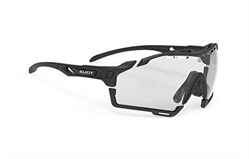 Rudy Project Herren Cutline Matte Black Impactx Photochromic 2black Brille, schwarz, One Size