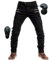 SHUOJIA Uomo Moto Pantaloni Jeans con Protezione Motorcycle Biker Pant 4 X Attrezzature di Protezione (Black,S)