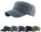 CheChury Unisex Army Military Cap - Herren Stil Baseballmütze Aus Baumwolle, Einstellbare Vintage Flat Kappe für Wandern Und Sport