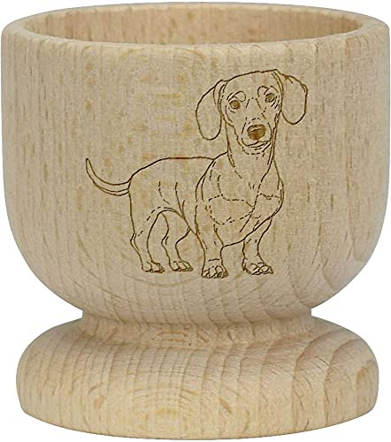 'Dachshund' Wooden Egg Cup (EC00018568)