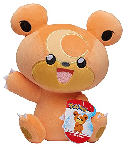 Bandai Pokémon-Peluche 20 cm Teddiursa WT0056