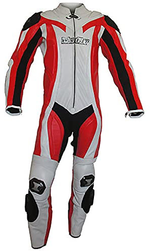 Tuta da Moto Racing in Vera Pelle Omologata C.E.