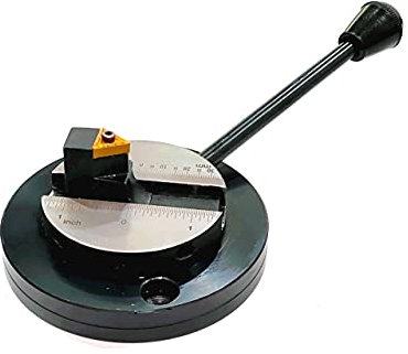Lathe's Ball Turning Attachment with Size Scale Machine Tools ((Round Base-Single Bit-For Myford & Similar Size))