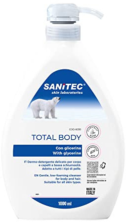 Sanitec 94264 Total Body Seife mit Glycerin, 1 L