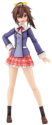 Sousai Shojo Teien Figurine Plastic Model Kit 1/10 Ao Gennai Wakaba Girls' High School Winter Clothes 16 cm