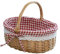 KVSERT Weidenkorb Geschenkkörbe leer, ovaler Picknickkorb , geflochten, mit , Hochzeitskorb, klein