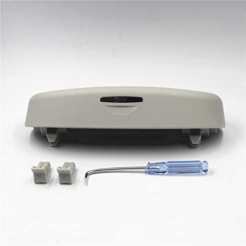 RUFD Custodia Occhiali da Auto per Jeep Compass 2017 2018 Jeep Renegade 2015-2020, Porta Occhiali da Sole Gabbia Portaoggetti Custodia Occhiali Auto Interni Accessori