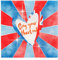 Talking Tables Union Jack Napkins for Eurovision Party 2023 | Liverpool Song Contest Ukraine - Recyclable Disposable Paper Tableware - Pack of 20