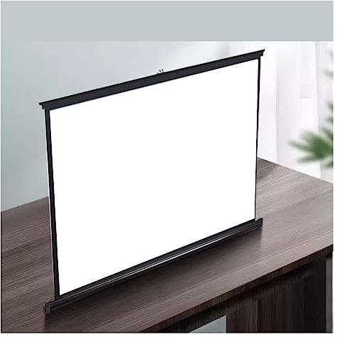 Projection Screen Portable, 20/30/40/50inch Outdoor Movie Projector Screen, Anti-Crease & Lightweight Carry Screen For Home Theater/Office Conference/Camping Party/Office Travel, Ratio 4:3/16:9 ( Colo