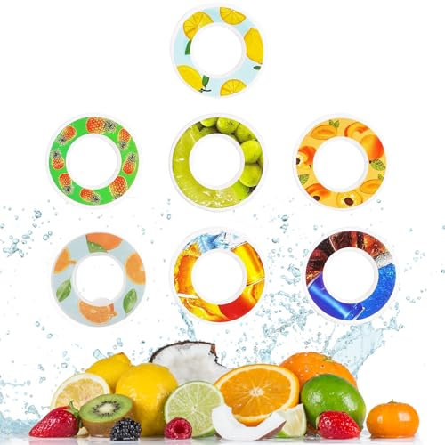 POASLWIKQ Water Bottle with Flavor Pods,Fruit Fragrance Water Bottle Scent Water Cup,Sports Water Cup Suitable for Outdoor Sports (7 Pods)